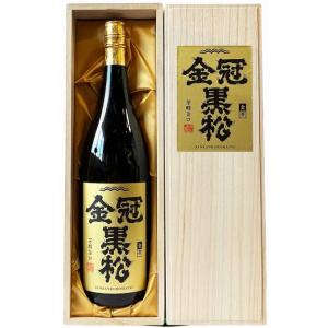 【山口県】【岩国市御庄】【村重酒造】 金冠黒松　金帯　純米大吟醸　1800ml木箱入
