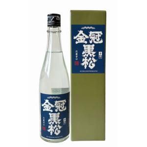 【山口県】【岩国市御庄】【村重酒造】 金冠黒松　青帯　純米酒　720ml箱入