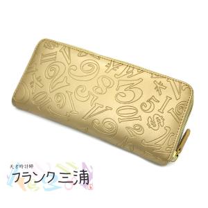 【ネコポス】フランク三浦 FUKUKOI WALLET メンズ レディース 長財布 札入れ カード入れ 小銭入れ ラウンドファスナー FMS01-GD｜yamaguchitradhing