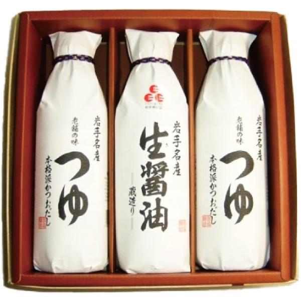 生醤油・つゆ詰合せ  佐々長醸造