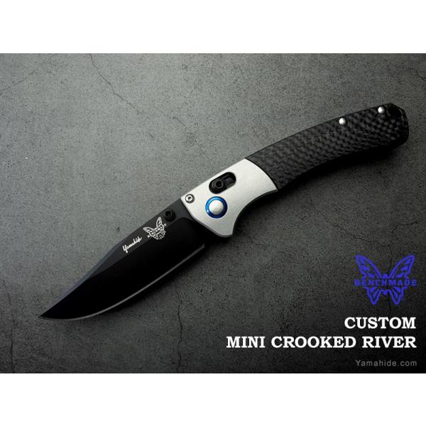 ベンチメイド 折りたたみナイフ山秀 限定モデル CU15085-BK-S30V ミニクルックドリバー...