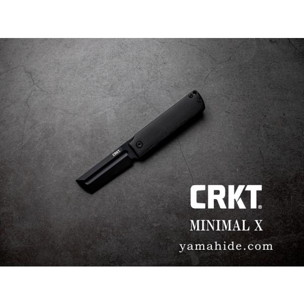 CRKT 5915K ミニマルエックス ブラック フレームロック 折りたたみナイフ Minimal ...