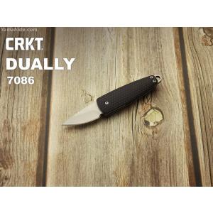 CRKT 7086 デュアリー スリップジョイント 折り畳みナイフ 栓抜き,コロンビアリバーナイフ&amp;ツール DUALLY