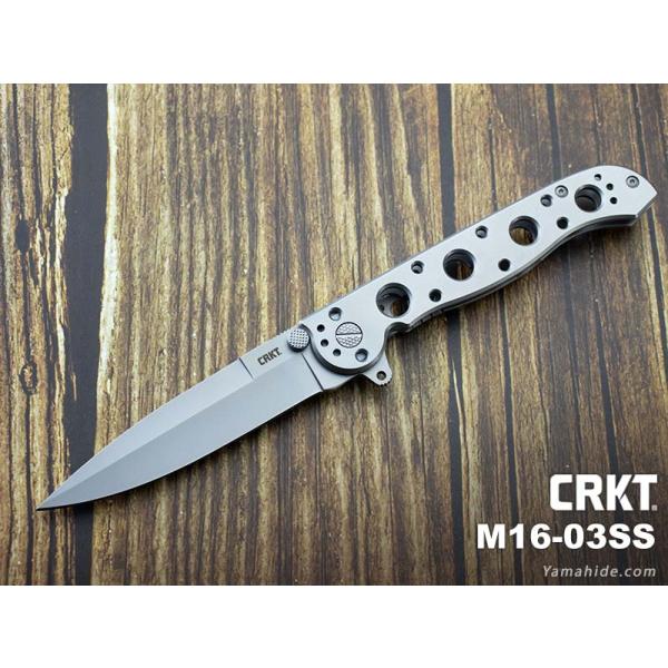 CRKT  折りたたみナイフ スピアー シルバー  M16-03SS コロンビアリバーナイフ&amp;ツール