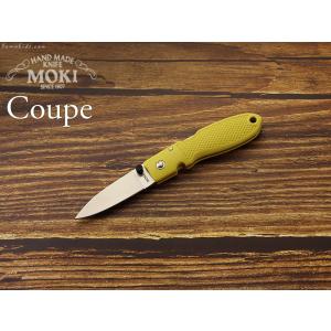 モキナイフ TP-921/a1 クープ オリーブグリーン AUS-8 折り畳みナイフ