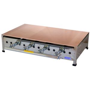 要 納期確認） LPガス用 P-60(トユ無し)（ガスパンケーキ焼き器）山下