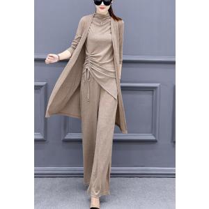 パンツスーツ セットアップ フォーマル 3点セット 通勤