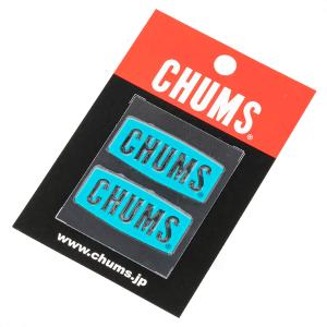 CHUMS(チャムス) CHUMS Logo Emboss Sticker / Teal CH62-1125 ステッカー ウォールステッカー｜yamakei02