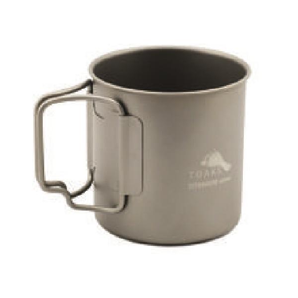 TOAKS トークス チタニウムカップ 450ml CUP-450 ソーサー