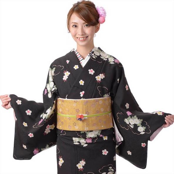 小紋 着物 正絹 仕立て上がり Moe Oshikiri 袷 レディース 女性 カジュアル すぐに着...