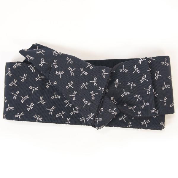 角帯 ワンタッチ 米沢織 正絹 男帯 マジックテープでとめるだけ 軽装帯 作り帯 着物帯 浴衣帯 日...