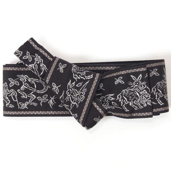 角帯 ワンタッチ アウトレット 少難あり 本場筑前 博多織 正絹 男帯 面テープでとめるだけ 軽装帯...