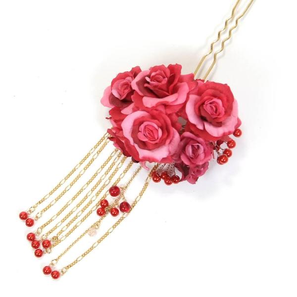 髪飾り 和装 着物 振袖 成人式 ドレス