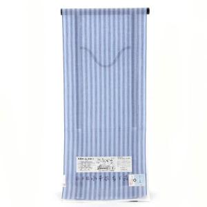 小千谷ちぢみ 反物 夏物 縮 麻 小紋 薄物 着尺 緑 グリーン 洗える着物