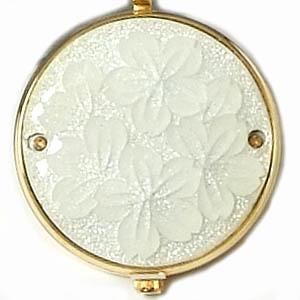 懐中時計 京七宝 桜・白 クオーツ セイコー製 チャーム付き 着物姿に気品ある和装時計を【記念品・お...