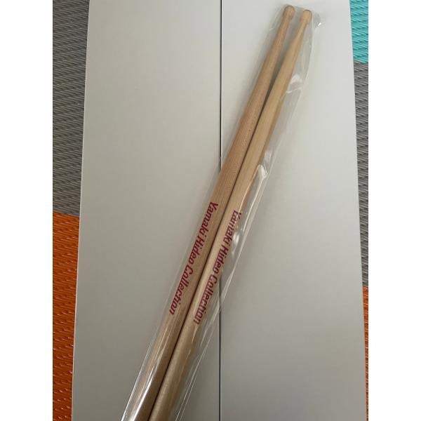 【ヒッコリーニス無しロゴ黒】山木秀夫コレクションスティック１セット