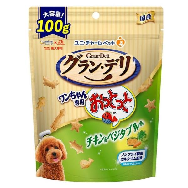 ユニ・チャームペット グラン・デリ ワンちゃん専用おっとっと チキン＆ベジタブル味 [ドッグフード ...
