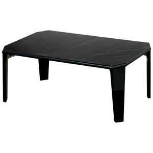 ◇コーナンオリジナル LIFELEX 八角折り畳みテーブル ブラック