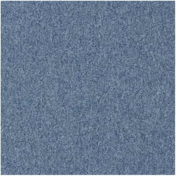 【ケース販売】明和グラビア タイルカーペット 50×50cm ブルー 20枚入 [業務用 マット 敷...