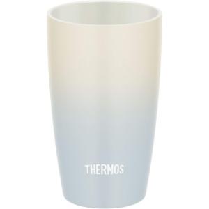 THERMOS サーモス 真空断熱タンブラー (陶器調) 340ml ブルーグラデーション(BL-G) JDM-340｜yamakishi