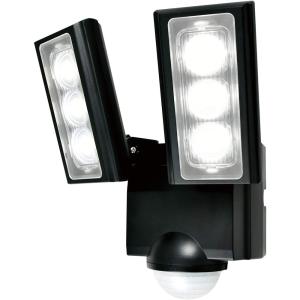 ELPA 屋外用LEDセンサーライト 乾電池式 白色 700ルーメン [玄関 カーポート 勝手口 防犯 夜間 人感] ESL-312DC 爆買