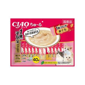 INABA ちゅ〜る CIAOちゅ〜る 40本 1歳までの子猫用バラエティ