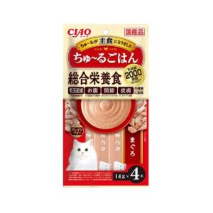 いなばペットフード CIAO ちゅ〜るごはん かつお 14g×4本