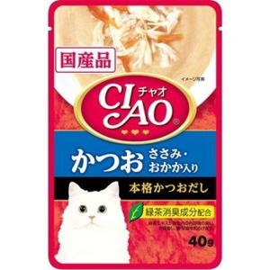 いなばペットフード CIAO パウチ かつお さ...の商品画像