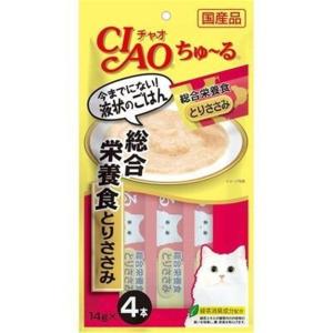 【お取り寄せ】いなばペットフード CIAO ちゅ〜る(ちゅーる) 総合栄養食 とりささみ 14g×4本 爆買