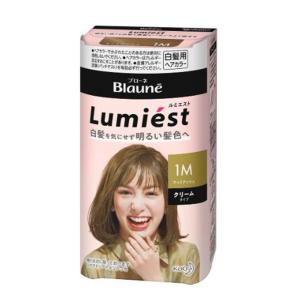 花王 ブローネ ルミエスト ヘアカラー [白髪染め クリームタイプ ] 1Ｍ:マットアッシュ [医薬部外品] 爆買