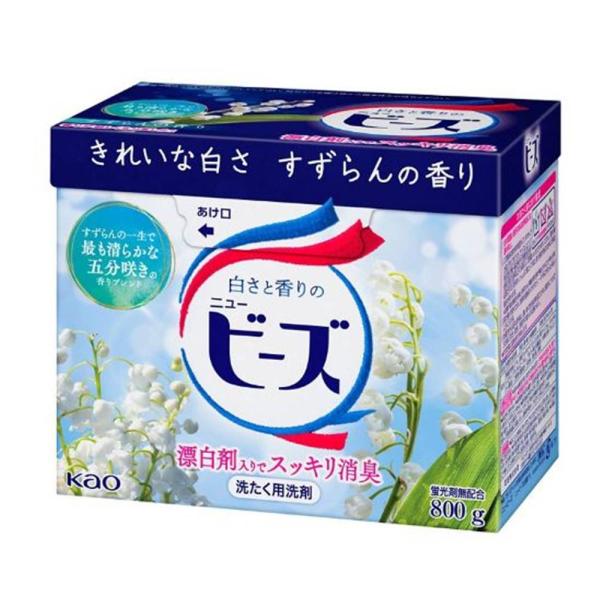 花王 ニュービーズ 大 [洗濯 洗剤 粉末 酸素系漂白剤 すずらんの香り] 800g