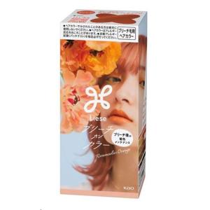 花王 リーゼ ブリーチオンカラー ラナンキュラスオレンジ [ヘアカラー カラーリング剤] 108ml [医薬部外品]