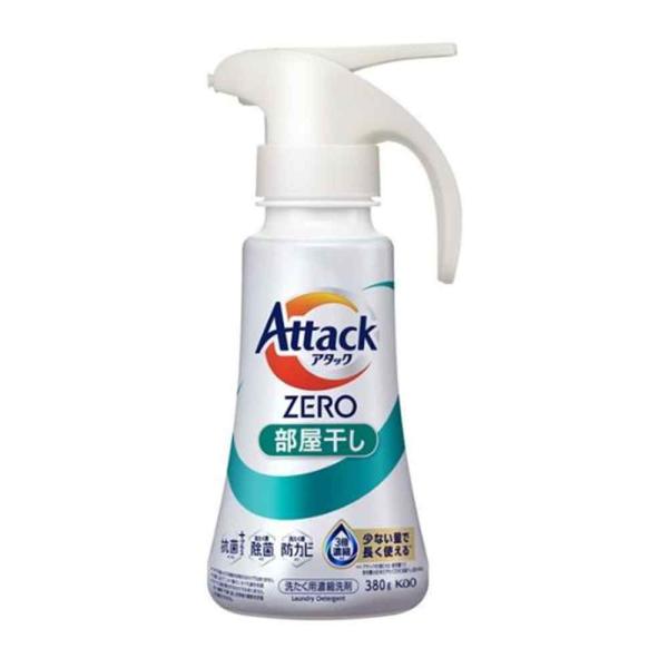 花王 アタックZERO 部屋干しワンハンドタイプ [洗濯 洗剤 液体 衣類 消臭 抗菌 洗たく槽 除...