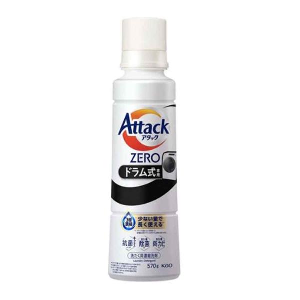 花王 アタックZERO ドラム式専用 大サイズ [洗濯 洗剤 液体 衣類 消臭 抗菌 洗たく槽 除菌...