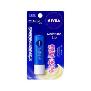 花王 ニベア モイスチャーリップ ビタミンＥ [リップクリーム リップケア 唇 保湿] 3.9g [...