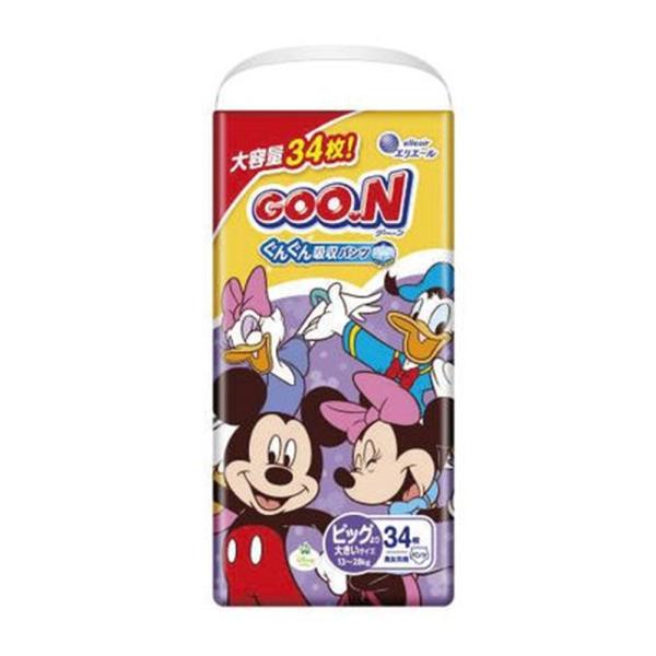 大王製紙 グーン(GOO.N) ぐんぐん吸収パンツ BIGより大きいサイズ(体重13〜28kg) 男...