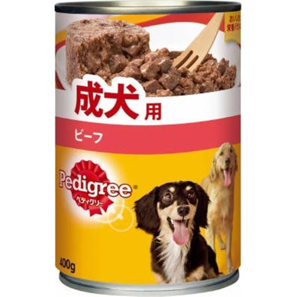 マースジャパン ペディグリー ウェット缶 成犬用 旨みビーフ [ドッグフード ペットフード] 400...