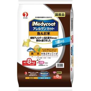 ペットライン メディコート アレルゲンカット 魚＆お米 1歳から 成犬用 8kg
