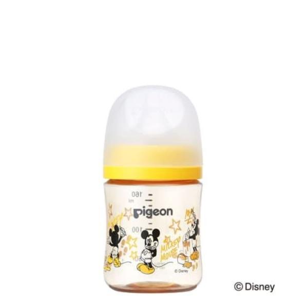 ピジョン 母乳実感 (プラスチック製) 160ml [哺乳瓶 赤ちゃん ミルク] Disney 哺乳...