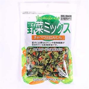 フジサワ 全犬種用おやつ 野菜ミックス きゃべつとにんじん [ドッグフード] 100g｜yamakishi