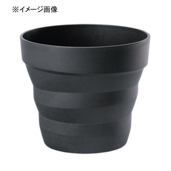 大和プラスチック プラウドポット [園芸 ポット 鉢 再生プラスチック 自然素材] 21型 ブラック