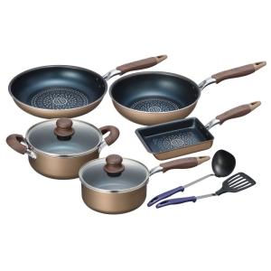 ブラナーノII IH対応着脱ハンドル鍋 6点セット MB-2442 ( 1セット