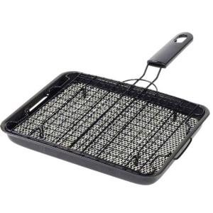 コーナン オリジナル セラミック網付クリンプタイプ魚焼き BW061