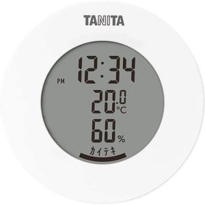 タニタ デジタル温湿度計 ホワイト TT-585｜yamakishi