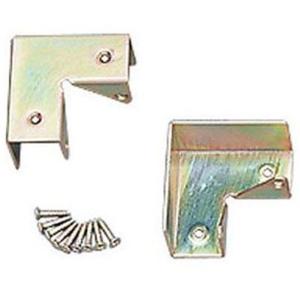 アイリスオーヤマ ボード用金具L字キャップ2個セット 45×45mm [カラー化粧棚板 カラーボックス DIY 組立 補強] Z-18LC 爆買