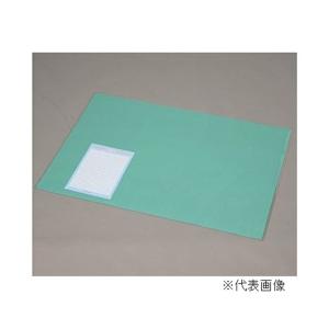 アイリスオーヤマ デスクマット 60×45cm クリア/グリーン DMT-6045PN