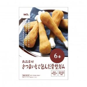 イトウアンドカンパニー 良品素材 さつまいもで包んだ骨型ガム 6本 1ケース60個セット 60 イコアペットフード 通販 Yahoo ショッピング