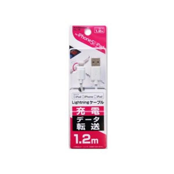 カシムラ USB充電&amp;同期ケーブル 1.2m LN ホワイト KL-16