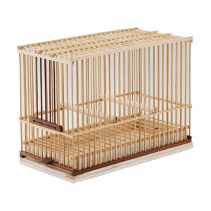 Leaf Corp 鳥籠 アンティーク 竹カゴ 丸型 小（直径340×高さ