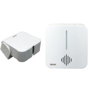 人感センサー チャイム 赤外線 電池式 ワイヤレス 16音種 防犯センサー